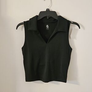 NWT Lou & Grey Black Workout Top Size S